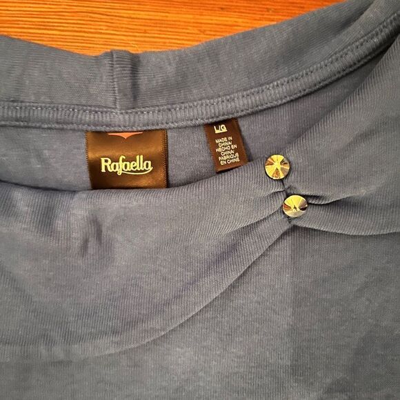 NEW Rafaella Blue Dress Large Fitted - Picture 6 of 9